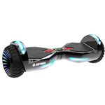 Gotrax NOVA PRO Hoverboard with LED 6.5" Offroad Tires, 10km/h & 8km, UL2272 Certified, Dual 200W Motor and 93.6Wh Battery All Terrain Self Balancing Scooters for 44-176lbs Kid Adult Black