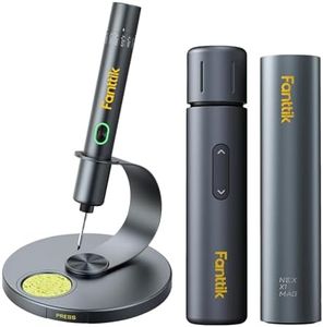 Fanttik T1 Max Soldering Iron Kit, Cordless Soldering Iron & S1 Capsule Deluxe Cordless Screwdriver