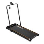 REKA Fitness Motorised Walking Pad, Treadmill, Under Desk, Foldable Design, Adjustable Feet, Phone Holder, and Upright Storage, Remote Control, Home Exercise, 9km/h Max Speed …