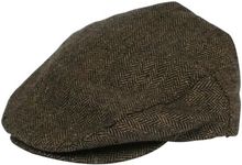 BRIXTON Men's Hooligan Driver Snap Hat, Brown/Khaki, Large