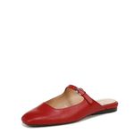 Naturalizer Women's Trendy Mule, Red Smooth, 9.5 Wide