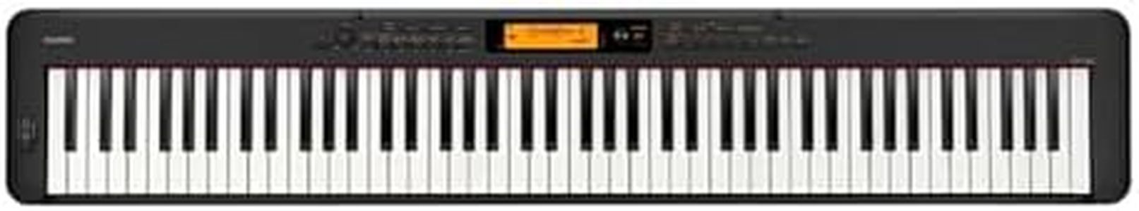 Casio CDP-S360 Portable Digital Piano with 88-Key Weighted Action, LCD Display, 700 Tones, 200 Rhythms, Sheet Music Stand, Power Supply and USB-MIDI