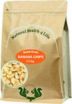 Natural Health 4 Life Banana Chips Naturally Sweetened 1kg (1 pouch) Produce of the Philippines