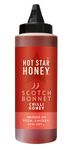 Hot Star Honey Chilli Sauce | Hand Crafted Scotch Bonnet Sauce | Hot Honey Perfect for Chicken, Pizza, Pasta, Steak and Noodle - 340g bottle