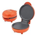 Global Gizmos Mini Pancake Maker - Non-Stick Easy to Clean - Perfect for Pancake Day - Built in Safety Features - Makes Pancakes, Crepes, Omelettes & More