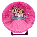 just 4 baby Kids Children Foldable Bedroom Play Room Moon Chair Moonchair UNICORN Design