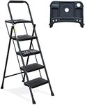 HBTower 4 Step Ladder, Folding Step