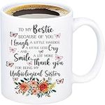 Best Friends Coffee Mugs Friendship Gifts Once in a While Someone Amazing Comes Along and Here I am Sarcasm,Inspirational Motivational Gifts for Women Birthday Chrismtas Gifts,Her Sister,BFF CoffeeMug