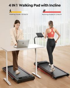 TOPUTURE 4-in-1 Folding Treadmill – Compact Home Fitness Machine