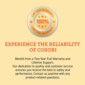COSORI Dual Air Fryer 10L – Large Capacity Oil-Free Cooker