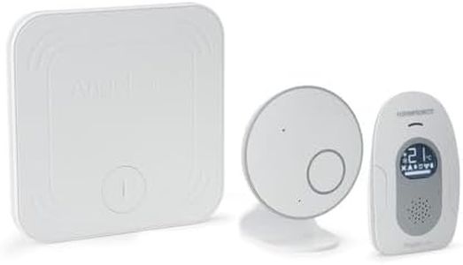 Foppapedretti Angelcare AC127 Moniteur pour bébé avec capteur de mouvement, blanc
