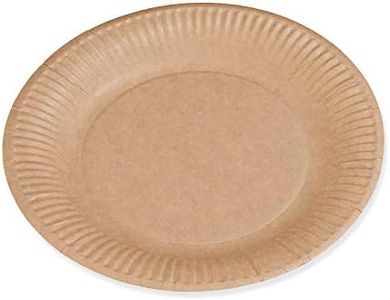 Le NAPPAGE ARTS DE LA MESA 50 platos kraft de cartón FSC® – 23 cm