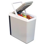 Koolatron Portable Cooler - Electric Cooler for Car, Camping, Travel, 12 V Insulated Hard Sided Refrigerator for Vehicle, Boat, Truck, Warming & Cooling, Cools Drinks,18 qt Made in Canada
