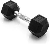 CAP Barbell 10 lb Rubber Coated Hex