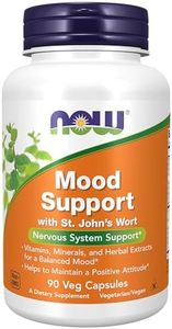 NOW Foods Supplements, Mood Support with St. John's Wort, Nutrient and Herbal Extracts, 90 Veg Capsules