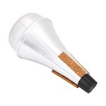 Aluminum Alloy &Cork Strip Trumpet Mute Practice Lightweight Noise Remove Musical Instrument Accessory