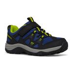 Merrell Unisex-Child Trail Chaser 2 Hiking Shoe, Black/Blue/Lime, 3 US Big Kid