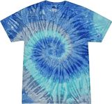 Colortone Tie Dye T-Shirt XL Blue Jerry