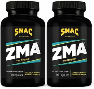 SNAC ZMA The Original Sleep Recovery Supplement - 90 Capsules, Pack of 2