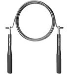 Sweat Performance Jump Rope - 10ft Adjustable Length Rope for Fitness and Speed Training | Includes Mesh Cary Bag & Bonus Rope (Speed Rope)