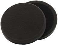 Smart Tech Car Care Foam Machine Polishing Refinishing Pad 150mm 6" x 25mm 1" Black (Soft) Finishing Pad - Rotary/Dual Action Machine Polishing Pad