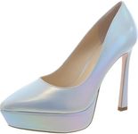 Jessica Simpson Womens Jariah Almond Toe Platform Heels, Opal Lusterious Ombre, 7.5