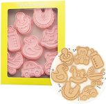 8 Pieces Cute Baby Shower Cookie Cu