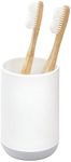 InterDesign Boutique Box Toothbrush Holder Matte White