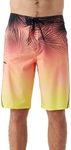 O'Neill Hyperfreak S-Seam 21" Boardshorts, Coral | Hyperfreak Heat S-seam Fade 21, 38