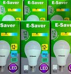 E-Saver - LED Standard GLS A70 (Globe) - Led Light Bulbs - 12w = 100 watt - (Pack of 6) - Warm White 3000k -1120Lm - Bayonet Light Bulb - (BC - B22- B22d)