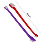 The Pets Company Cleaning Dental Toothbrush Set of 2 Double Headed, for Dogs Cats Puppy