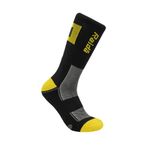 Raida Men Nylon Coolmax Performance Socks | Odour Free & Cushioned Base | Coolmax Fabric | Pack 2 Pairs | Knee Length, Yellow