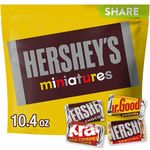 Hershey's, Miniatures Chocolate Candy Assortment Bag, 295g (American Product)