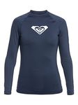 Roxy Womens Whole Hearted Ls Vest, Blue, S EU