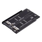 chenyang 12+6Pin ＆ 17+7Pin MAC SSD to 2.5" SATA 2 in 1 Combo Case Enclosure Adapter for 2010 2011 2012 Mac Air Pro Retina SSD