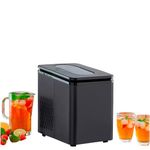 Neo 1.7L Automatic Electric Portable Home Kitchen Ice Cube Dispenser Maker Machine Counter Top Cocktails Drink Crusher Cold Freeze (Black)