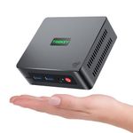 Mini PC Desktop Intel G4 N95(Up to 3.4GHz) 16GB DDR4 500G NVME SSD for Working Micro PC, Support Mini Computer W++10 Pro/1200MHz HD 4K@60Hz Dual HDMI Output/RJ45