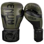 Venum Unisex Adult Elite Boxing Gloves, Khaki Camo, 14 Oz US