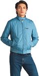 Members Only Men's Classic Iconic Racer, Slim Fit Jacket (Slate, Small)