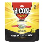 D-ConMouse Poison Bait Station, 3 Count