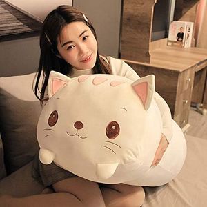Cat Plush Hugging Pillow, Soft Kitten Cat Stuffed Animal Toy Body Pillow 33.5"