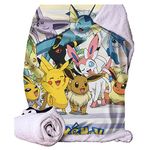 Nemesis Now Pokémon Eevee Evolutions Throw, Multi Coloured, 100 * 150cm