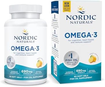 Nordic Naturals Omega-3 Formula Softgels, Lemon, 60 ct