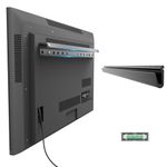 No Drill Drywall TV Mount, Studless Wall Mount for 32-75 Inch TVs up to 150lbs, Easy Install with Level Bubble Meter