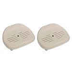 Intex 28502E PureSpa Removable Contoured Seat Hot Tub Spa Accessory with Adjustable Heights, Tan, 2 Pack