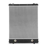 ‎DNA MOTORING 2-Row Aluminum Cooling Radiator Compatible with 06-12 Freightliner Business Class M2 / 06-15 M2 106/08-10 Acterra, with Passenger Side Outlet, OEM-RA-FL-019