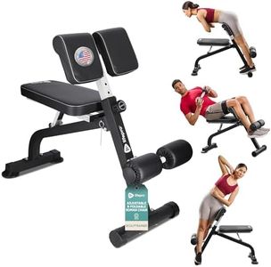 Lifepro SculptTrainer Roman Chair Hyperextension Bench, Back Extension Bench Machine for Glute, Hamstring and Lower Back, Multipurpose Adjustable Exercise Equipment, Foldable for Home Gym Fitness