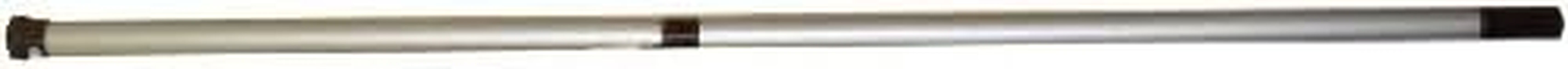 Jackite Fiberglass Telescoping Kite Pole 22 ft Platinum Silver Extendable Mast, 5 Section Collapsible Pole Compacts to 58 Inches, Flexible Durable Display Pole for Kites, Windsocks & Banners