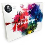 Royal Talens – A4 Ecoline Liquid Watercolour Print Paper – 75 Sheets – 150gsm
