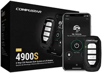 Compustar CSX4900-S 4-Button 2-Way,